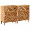 vidaXL Ormari za skladi&scaron;tenje 2 pcs Smeđa 60 x 33,5 x 75 cm