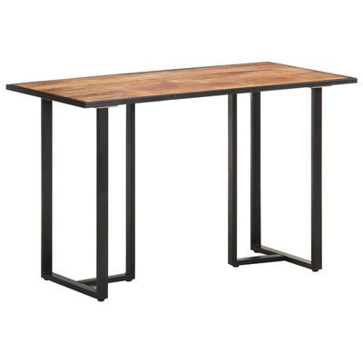 vidaXL Blagovaonski stol 120 cm od grubog drva manga