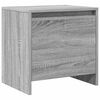 vidaXL Noćni ormarić siva boja hrasta 45x34x44,5 cm konstruirano drvo