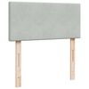 vidaXL Box spring krevet s madracem svjetlosivi 80 x 200 cm bar&scaron;unasti