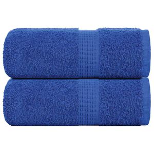 vidaXL Ručnici za pranje ŽABA 2 kom. Plave 30x30 cm 360 g/m&sup2;
