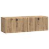 vidaXL TV ormar za zid 98 x 31 x 30 cm Hrast artisan Konstruirano drvo