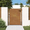 vidaXL Vrtna vrata 100x150 cm Corten čelik