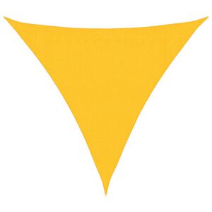 vidaXL Jedro za za&scaron;titu od sunca 160 g/m&sup2; žuto 3,6 x 3,6 x 3,6 m HDPE