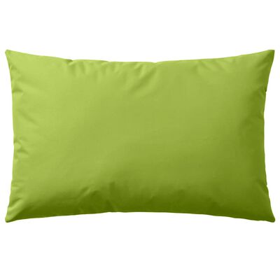 vidaXL Vrtni jastuci 2 kom 60 x 40 cm zeleni
