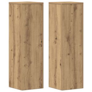 vidaXL Stalci za biljke 2 kom 25x25x80 cm konstruirano drvo