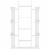 vidaXL Ormarić za knjige bijeli 86 x 25,5 x 140 cm konstruirano drvo