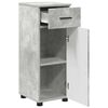 vidaXL Kupaonski ormar s ladicama Betonski sivi 30 x 35 x 80 cm