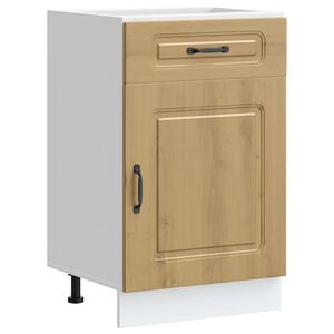 vidaXL Donji kuhinjski ormarić Kalmar boja hrasta konstruirano drvo