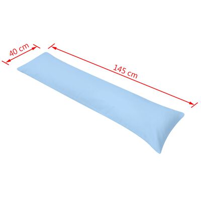 vidaXL Jastuk za Bočno Spavanje 40x145 cm Plavi
