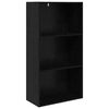 vidaXL Polica 60 x 30 x 114 cm Konstruirano drvo Crni hrast