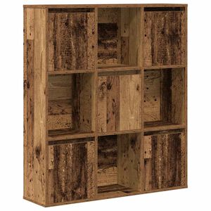 vidaXL Regal za knjige boja starog drva 89x24x101,5 cm drveni