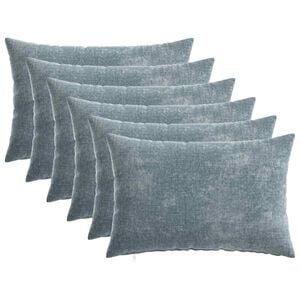 vidaXL Presvlaka za jastuk 6 pcs HEERLEN Svjetloplava 30 x 50 cm