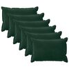 vidaXL Presvlaka za jastuk 6 pcs HOUTEN Tamnozelena 50 x 70 cm Bar&scaron;un