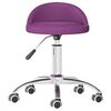 vidaXL Stolac za masažu od umjetne kože ljubičasti