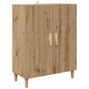 vidaXL Kreveta Umjetnički hrast 70 x 34 x 90 cm Konstruirano drvo