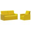 vidaXL Set sofe 2 pcs Žuta Bar&scaron;un