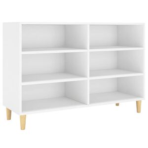 vidaXL Komoda bijela 103,5 x 35 x 70 cm od konstruiranog drva