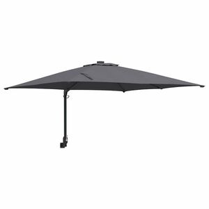 vidaXL Vrtni suncobran Antracit 248,5 x 247,5 x 160 cm