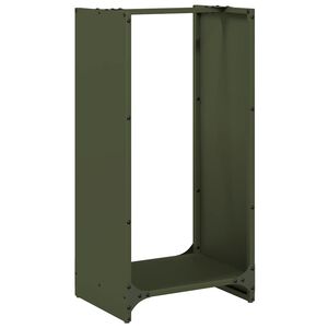 vidaXL Stalak za drva 40x30x80 cm hladno valjani čelik