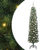 vidaXL Umjetno božićno drvce Zelena 180 cm PVC i čelik i plastika