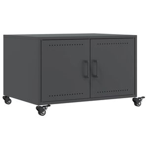 vidaXL Stolić za kavu antracit 68x50x43,5 cm od čelika