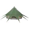 vidaXL Teepee &scaron;ator s krovom Zelena i Siva 600 x 600 x 347 cm