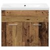 vidaXL Set namje&scaron;taja za kupaonicu 3 pcs Staro drvo Konstruirano drvo