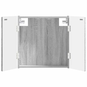 vidaXL Kabinet za mete DELFT Siva Sonoma 52,5 x 10,5 x 53,5 cm