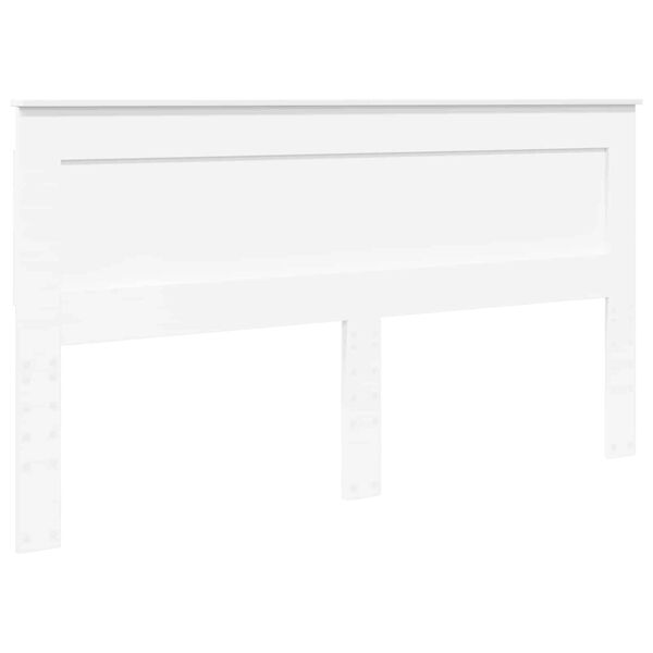 vidaXL Uzglavlje s uzglavljem Bijelo 180 cm Konstruirano drvo