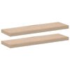 vidaXL Plutajuće police 2 kom 80x23,5x4 cm od konstruiranog drva