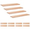 vidaXL Step treads 12 kom. 120 x 30 x 2 cm Prirodna Čvrsto drvo bukve