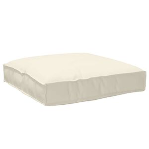 vidaXL Jastuk Oxford tkanina Krema 80 x 80 x 12 cm