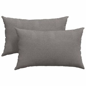 vidaXL Jastučići za sofu 2 pcs Svijetlo siva 50 x 30 cm