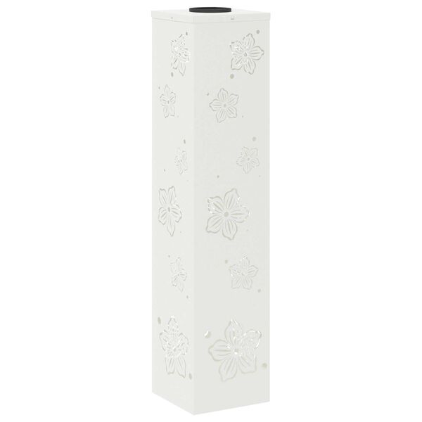 vidaXL Solarna LED svjetlost za stazu 2 pcs Bijelo