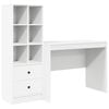 vidaXL Stol Bijelo 145.5 x 50 x 127 cm 2 kom.