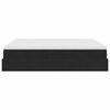 vidaXL Krevet s madracem i skladi&scaron;tem Crna 200 x 200 cm Bar&scaron;un