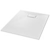 vidaXL Kada za tu&scaron; SMC bijela 100 x 80 cm