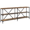 vidaXL Konzolna stolica Staro drvo 180 x 30 x 75 cm Konstruirano drvo