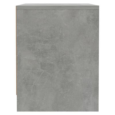 vidaXL Noćni ormarići 2 kom siva boja betona 45x34x44,5 cm od iverice