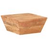 vidaXL Stolić za kavu V-oblika 66 x 66 x 30 cm masivno bagremovo drvo