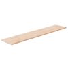 vidaXL Daska za police 100x20x1,5 cm neobrađena masivna hrastovina