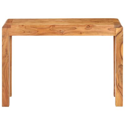 vidaXL Konzolni stol 110x40x76 cm drvo bagrema s premazom boje meda