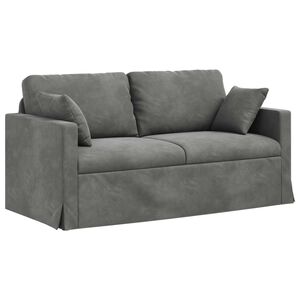 vidaXL Sofa Tamno siva 158 x 78 x 80 cm Bar&scaron;un