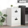 vidaXL Kabinet za datoteke s ladicama Bijelo 44 x 50 x 106.5 cm