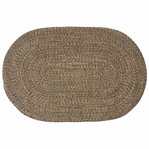 vidaXL Tepisi za područja Crna 100 x 152 cm Juta