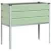 vidaXL Sadilica Pastelno zelena 100 x 45 x 90 cm Cinkani čelik