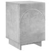 vidaXL Noćni ormar Betonska siva 33,5 x 34,5 x 50 cm Konstruirano drvo