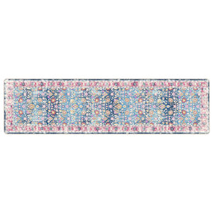 vidaXL Perivi tepih raznobojni 80 x 300 cm protuklizni