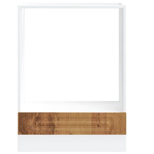 vidaXL Ormarić za pećnicu Kalmar boja starog drva konstruirano drvo